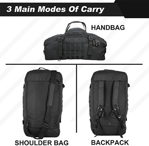 3 In 1 Tactical 85L Military Backpack Travel Duffle Bag for Weekender Gym Workout Deployment - Image 2