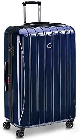 DELSEY Paris Helium Aero Hardside Expandable Luggage with Spinner Wheels, Blue Cobalt, Checked-Large 29 Inch - Image 5