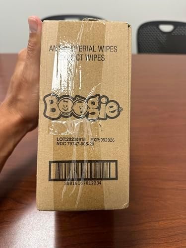 Antibacterial Hand Wipes by Boogie, Alcohol Free, Hypoallergenic and Moisturizing Aloe, Hand Wipes for Kids and Adults, 5 Packs of 20 (100 Total Wipes) - Image 11