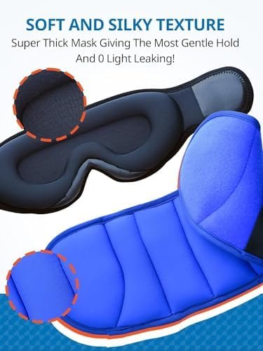 Travel Pillows for Airplanes, Airplane Pillow for Long Flight, Airplane Head Strap with Eye Mask for Sleep, Travel Neck Pillow for Car Road Trip, 360° Support Headrest, Stop Bobblehead, Black - Image 6