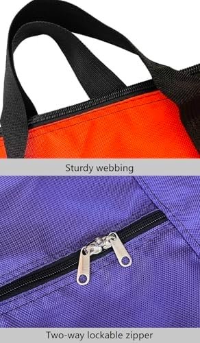 Extra Large Storage Duffle Bag with Zippers and Handles, Big Foldable Duffle Bag for Travel - Image 2