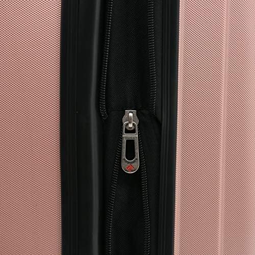 Travelers Club Midtown Hardside Luggage Travel, Rose Gold, 4-Piece Set - Image 5